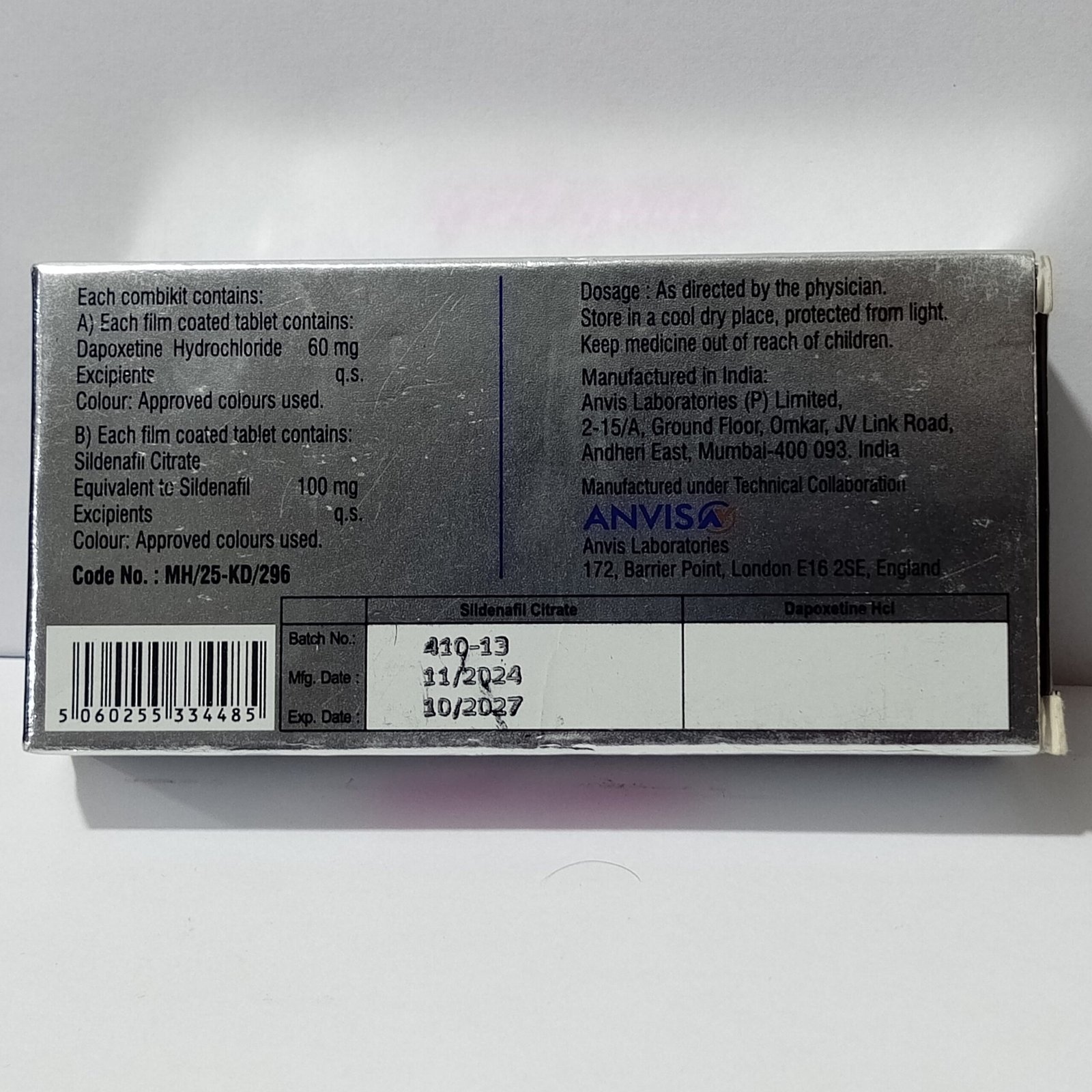 King Power Tablet Sildenafil Dapoxetine - Image 2