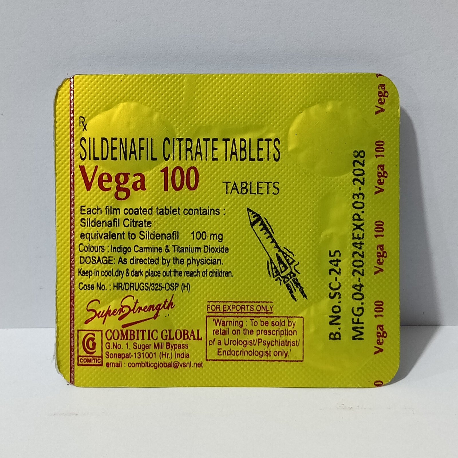 Vega 100 Timing Tablet