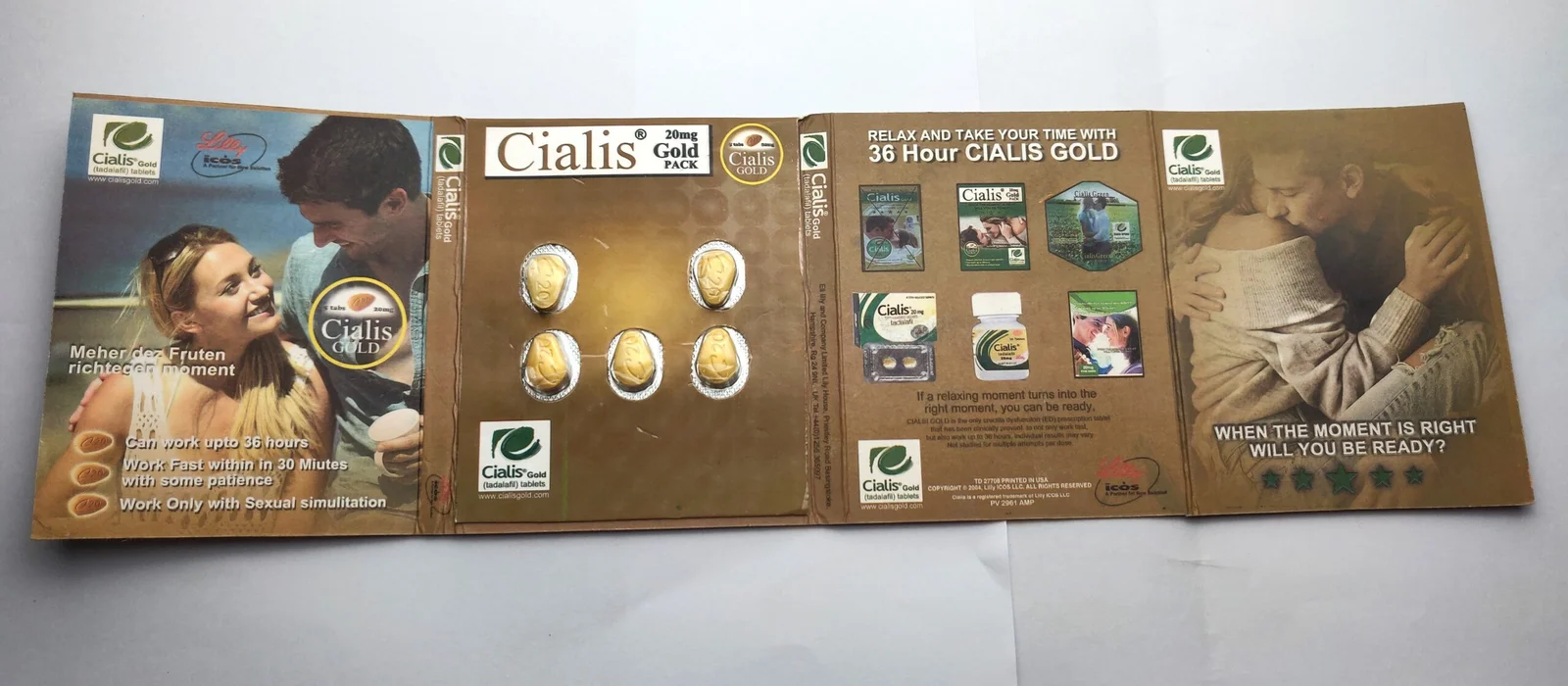 Cialis Tablets Gold Tadalafil 5s - Image 2