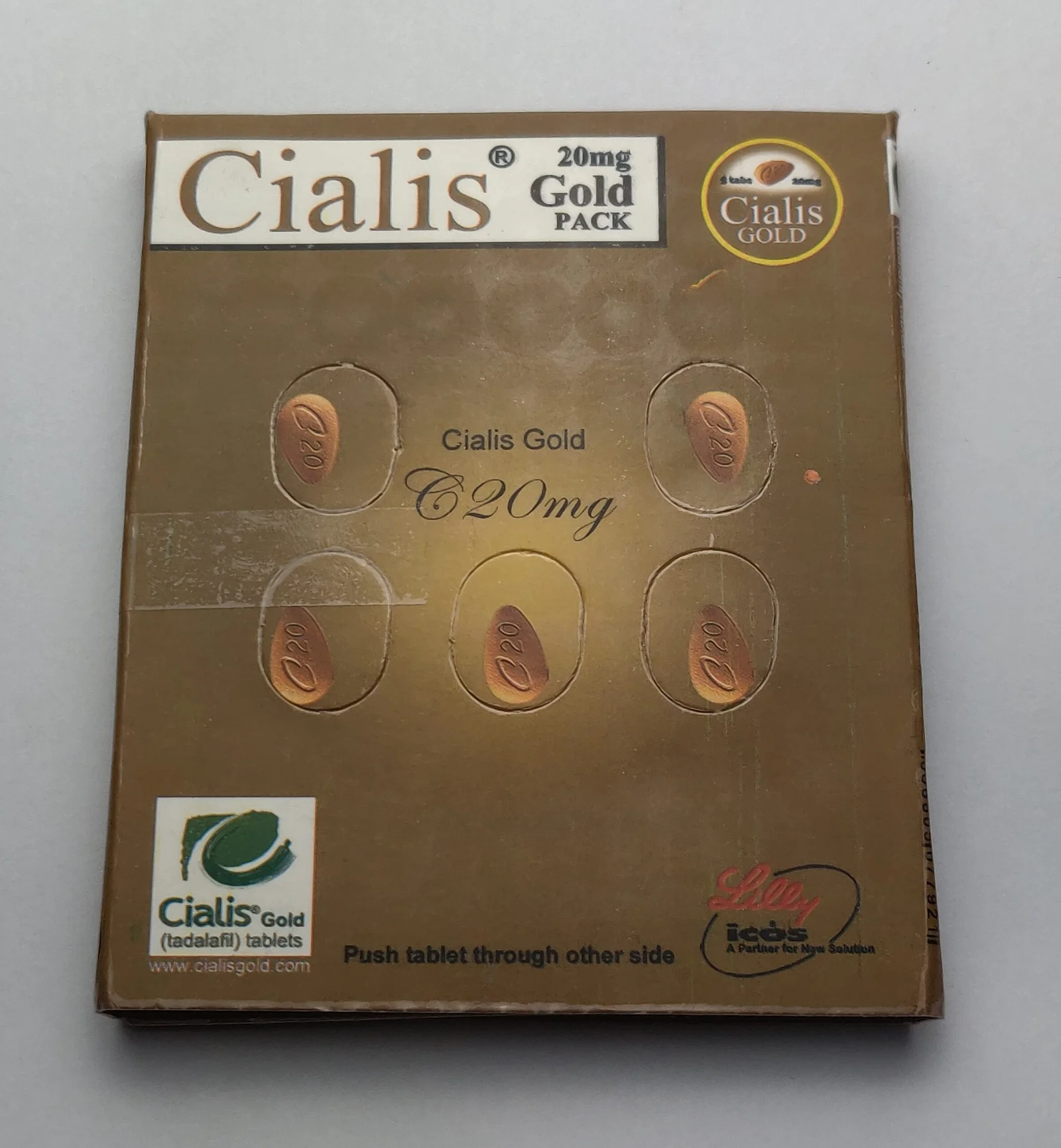 Cialis Tablets Gold Tadalafil 5s - Image 3